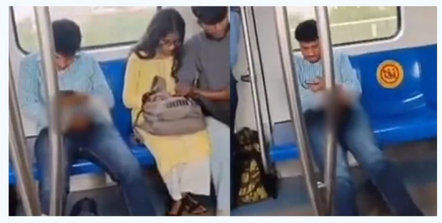 Man Caught Masturbating In Delhi Metro, police register FIR