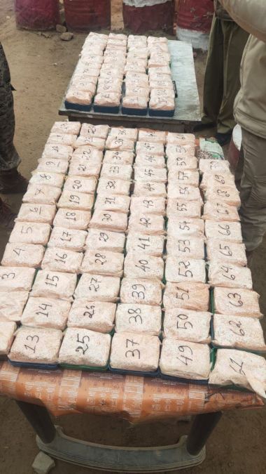 Five drug peddlers arrested with worth Crores of drugs in Tinsukia