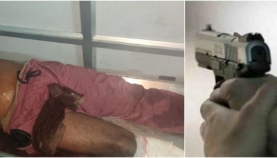 Police shoot at a dacoit in Cachar