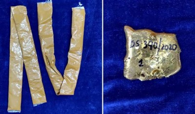 Custom dept seizes Gold worth over Rs 39 lakh at Chennai airport