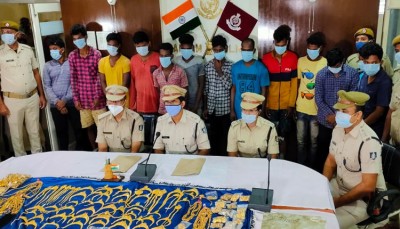 ओडिशा में चोरों ने दिया 350 लाख की चोरी को अंजाम
