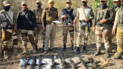 Security Forces Recover 25 Weapons and Arrest 8 Militants in Manipur Operations