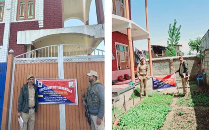 जम्मू-कश्मीर पुलिस ने ड्रग तस्करों से 50 लाख रुपये की संपत्ति जब्त की