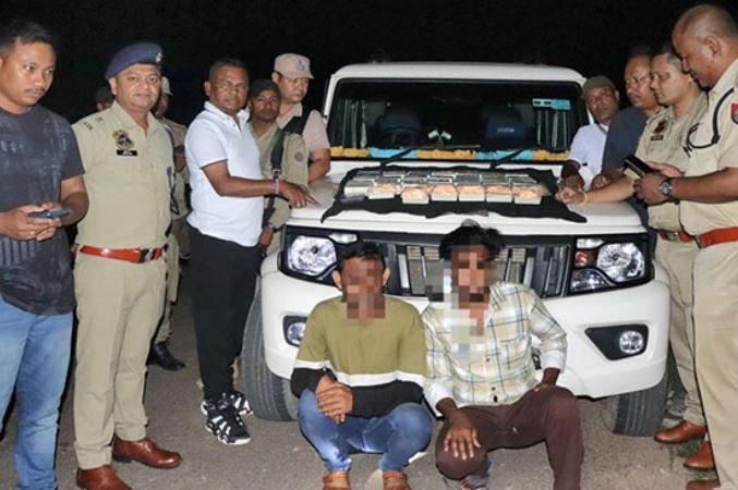 Assam Police Seizes Heroin Worth Rs 7 Crore in Cachar District