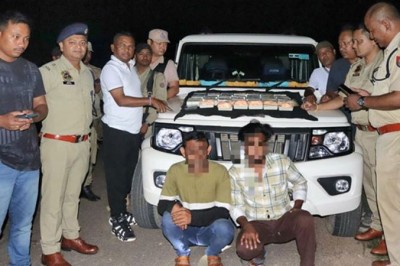 असम पुलिस ने कछार जिले में सात करोड़ रुपये की हेरोइन जब्त की