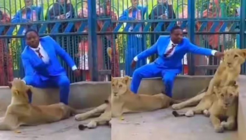 Kenyan Pastor's Fearless Encounter with Lions Earns Him an Unusual Reward