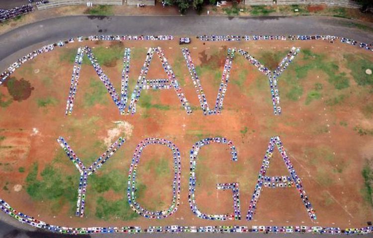 A journey of peace 'International Yoga Day' !