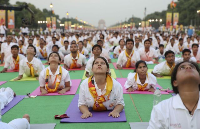 A journey of peace 'International Yoga Day' !