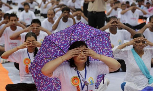 A journey of peace 'International Yoga Day' !