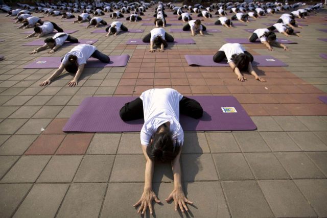 A journey of peace 'International Yoga Day' !