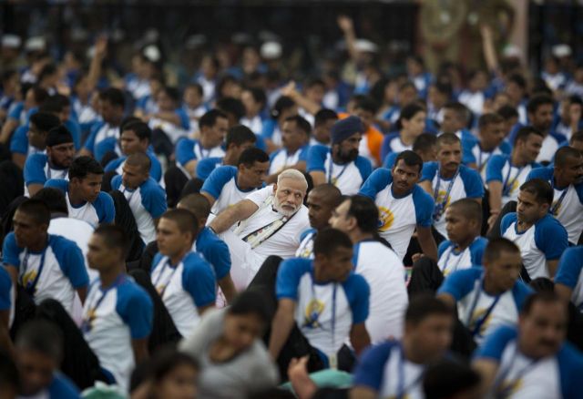 A journey of peace 'International Yoga Day' !