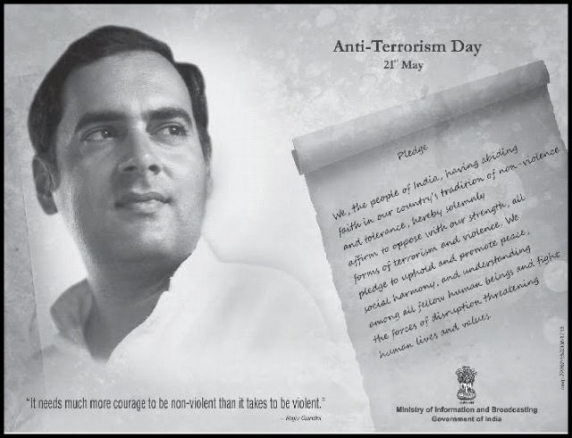 “Anti-Terrorism Day” –Step up together today, to make terrorists free future !