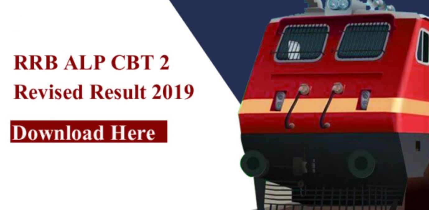 RRB ALP 2nd Exam Result (Revised) Out; Score Cards at RRB Portals