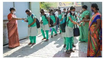 Schools reopen In Tamil Nadu, Govt issues strict Covid protocol