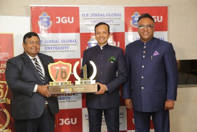 JGLS Excellance: Jindal Global Law School enters global top 100 in the world