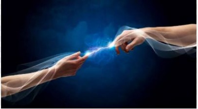 If a person feels electric shock when touched, what is the reason behind it?