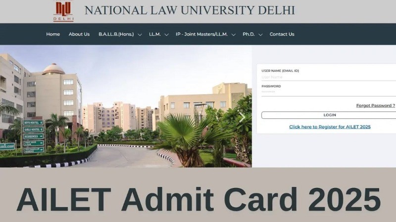 All India Legal Entrance Test Admit Card 2025 Out, How To Download