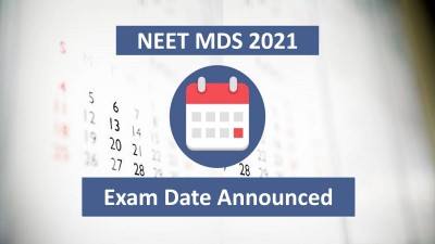 NEET MDS 2021 online registration begins, Oct 26