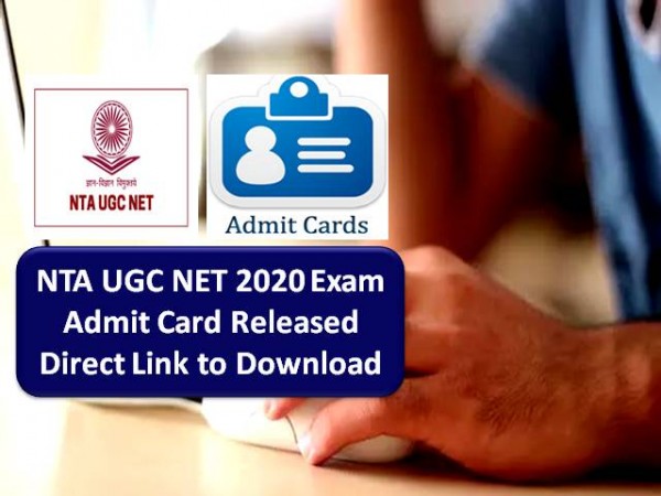 नवंबर की परीक्षा के लिए यूजीसी नेट एडमिट कार्ड 2020 जारी