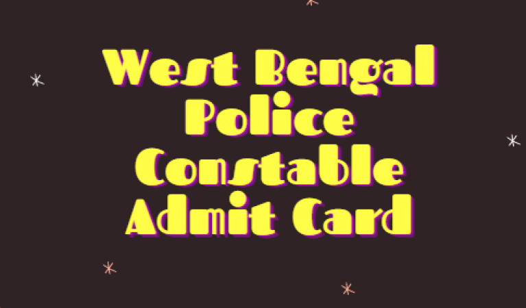 WB Police constable prelims admit card released, Download link here