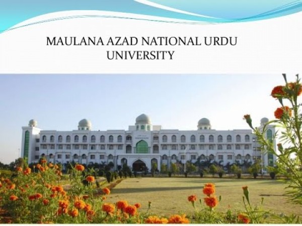 Maulana Azad National Urdu University released its admission schedule