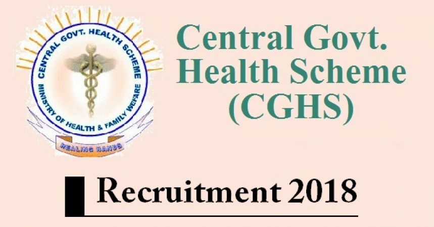 CGHS Recruitment 2018: Vacancy for the Posts of Pharmacists and ECG Technicians with high salary