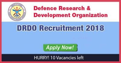 DRDO Recruitment 2018: Vacancy of Junior Research