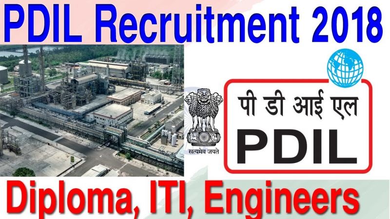 PDIL Recruitment 2018: vacancies for Engineers, Apply Soon
