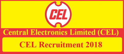 CEL Recruitment 2018: Opportunity for Various Positions Including Chief Manager