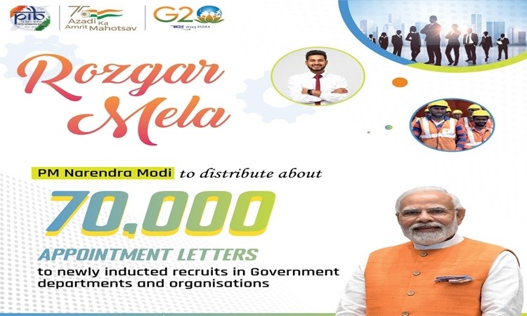 Rozgar Mela: PM to distribute over 70,000 appointment letters