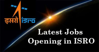 Indian Space Research Organization has job vacancies for two posts