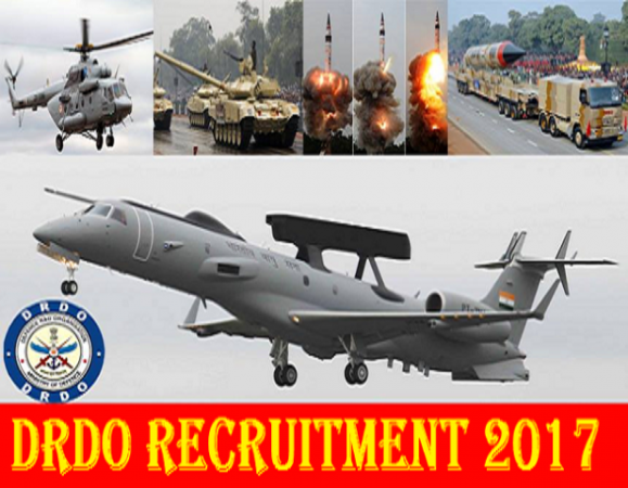 Various job vacancy in  DEFENCE RESEARCH AND DEVELOPMENT ORGANISATION