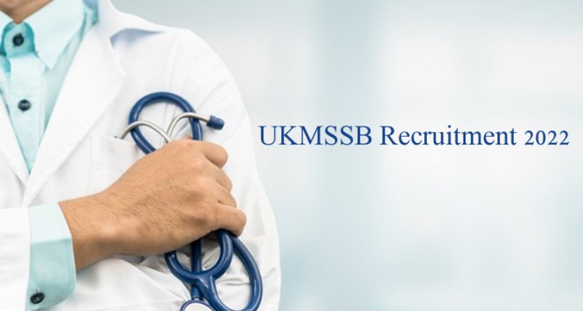 Bumper recruitment on these posts in UKMSSB, apply soon