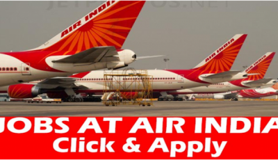 Air India Recruitment 2019, Apply for Co-Pilot Posts
