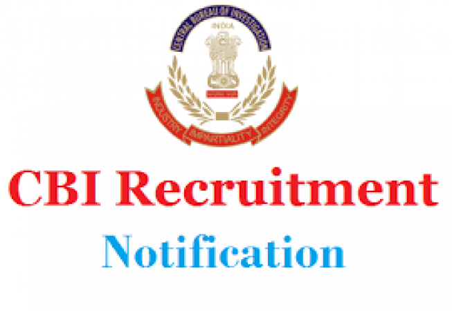CBI Recruitment 2018: Vacancies for Inspector
