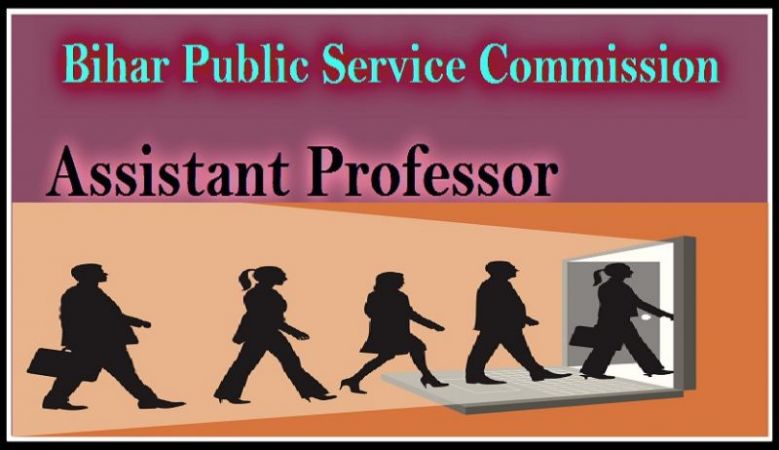 Assistant Professor Job post vacancy in Bihar Public Service Commission