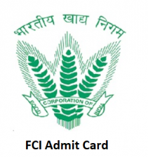 FCI releases Admit CardFCI Recruitment 2019, here how to download it
