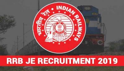 RRB JE Admit Card 2019 for CBT 1 out