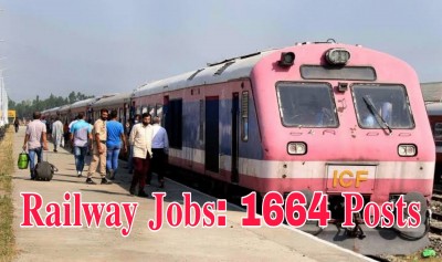 Railway Recruitment Cell: Apply Soon for 1664 ACT Apprentices vacancy