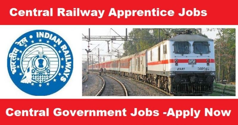 Various job vacancy in Central Railway