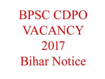 Job recruitment in Bihar Public Service Commission Social Welfare Department