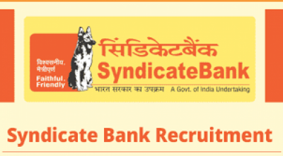Job recruitment in Syndicate Bank