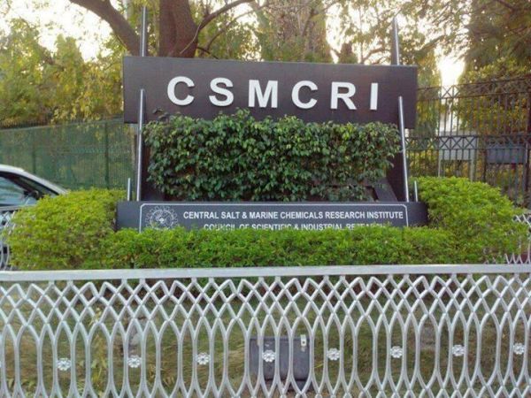Good opportunity to apply for Job post in Central salt and marine chemicals research institute