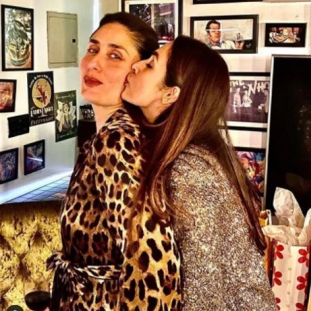 Kareena sent a lot of dishes to Malaika who returned to meet her son, the actress shared a picture