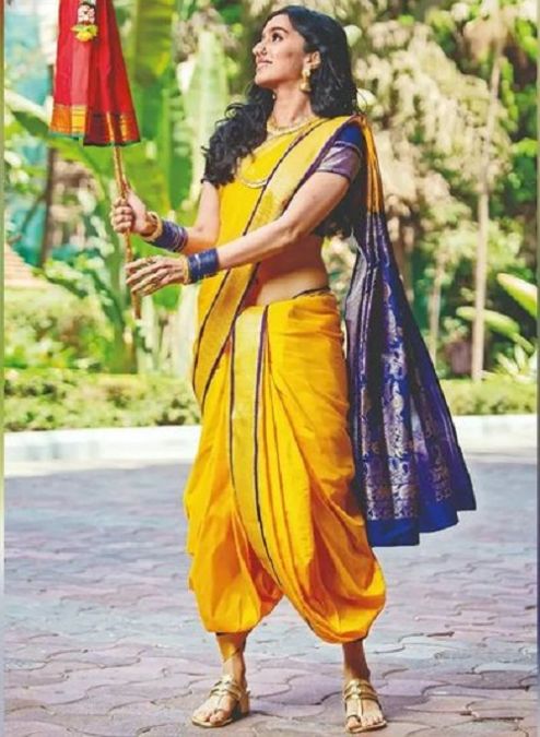 Shraddha Kapoor wishes Gudi-Padwa as a Marathi moolgi