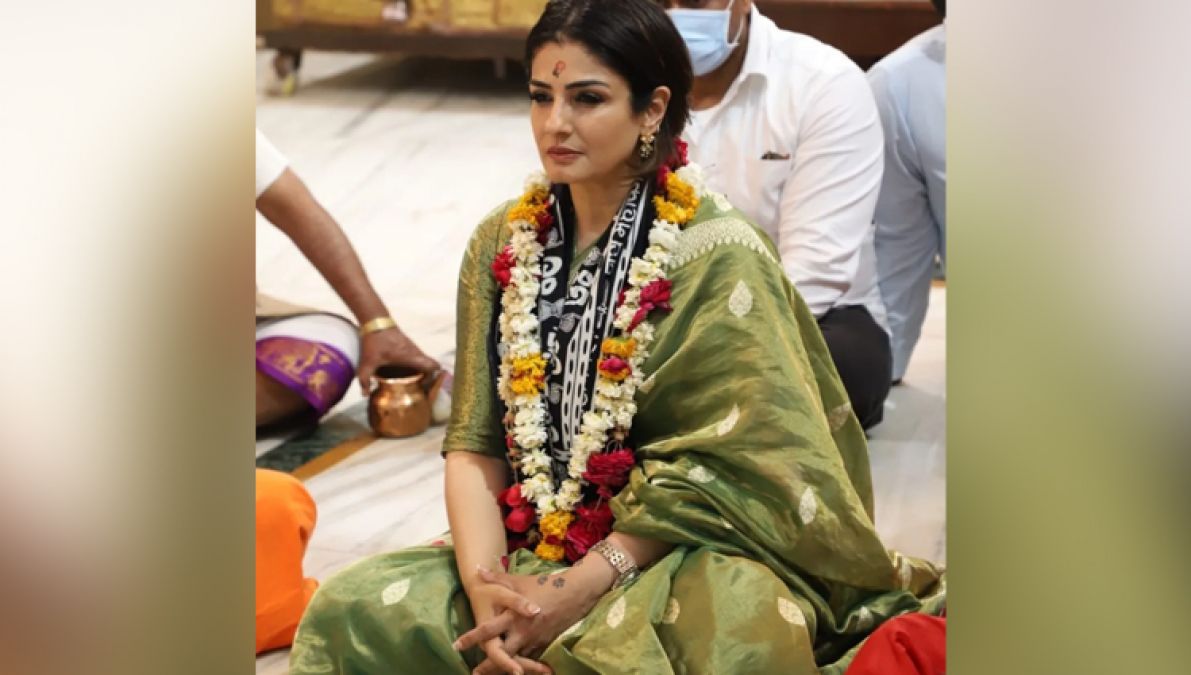 Raveena reached to see Mahakal, after worshiping said something that won hearts