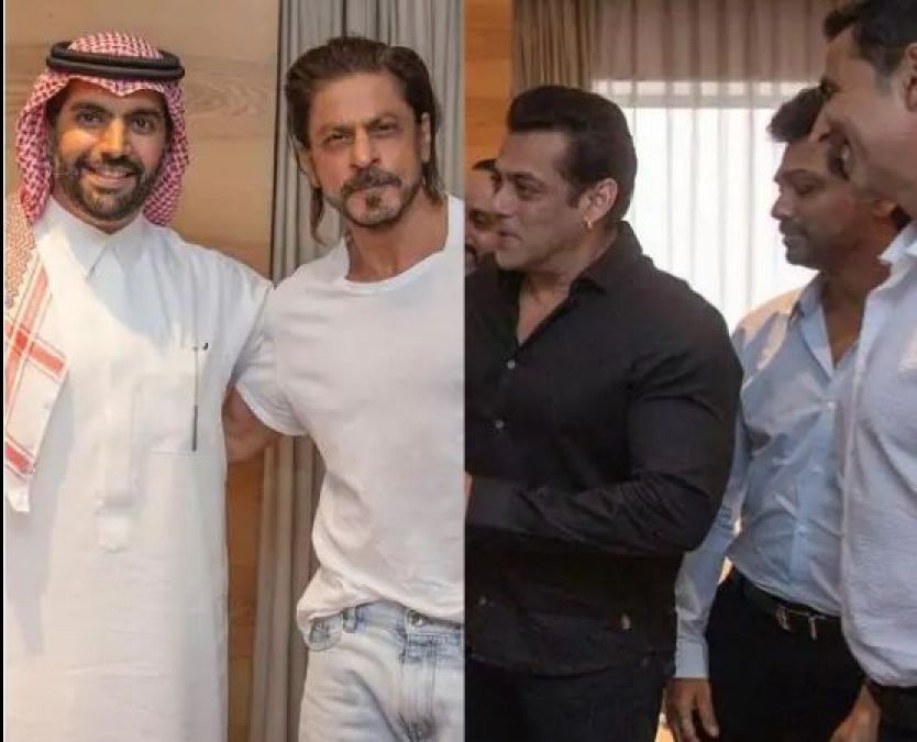 Salman, Akshay and Saif reached Shahrukh's house, know what is the matter?