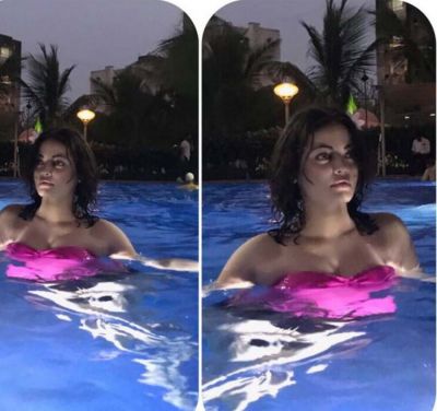 शर्मोहया को तोड़, Swimming कर रही हैं ऐश्वर्या की हमशक्ल स्नेहा...Watch Pics