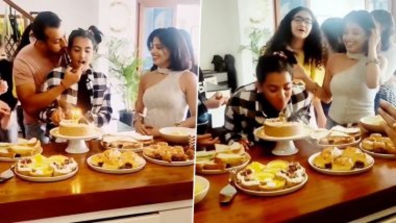 Dia Mirza celebrates her daughter's birthday with her husband and his ex-wife, video goes viral