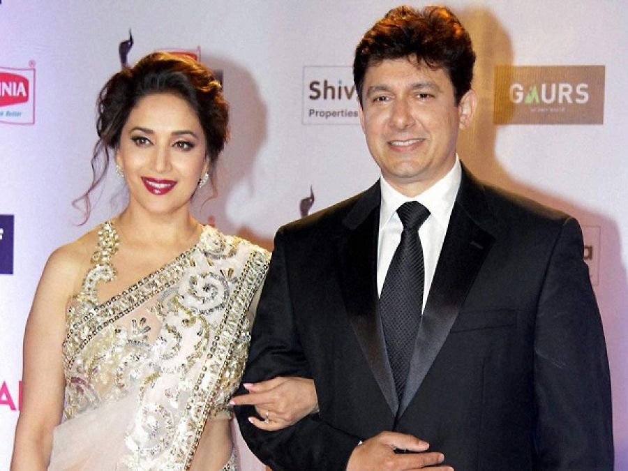 Madhuri's husband took a new car and the actress jumped with joy